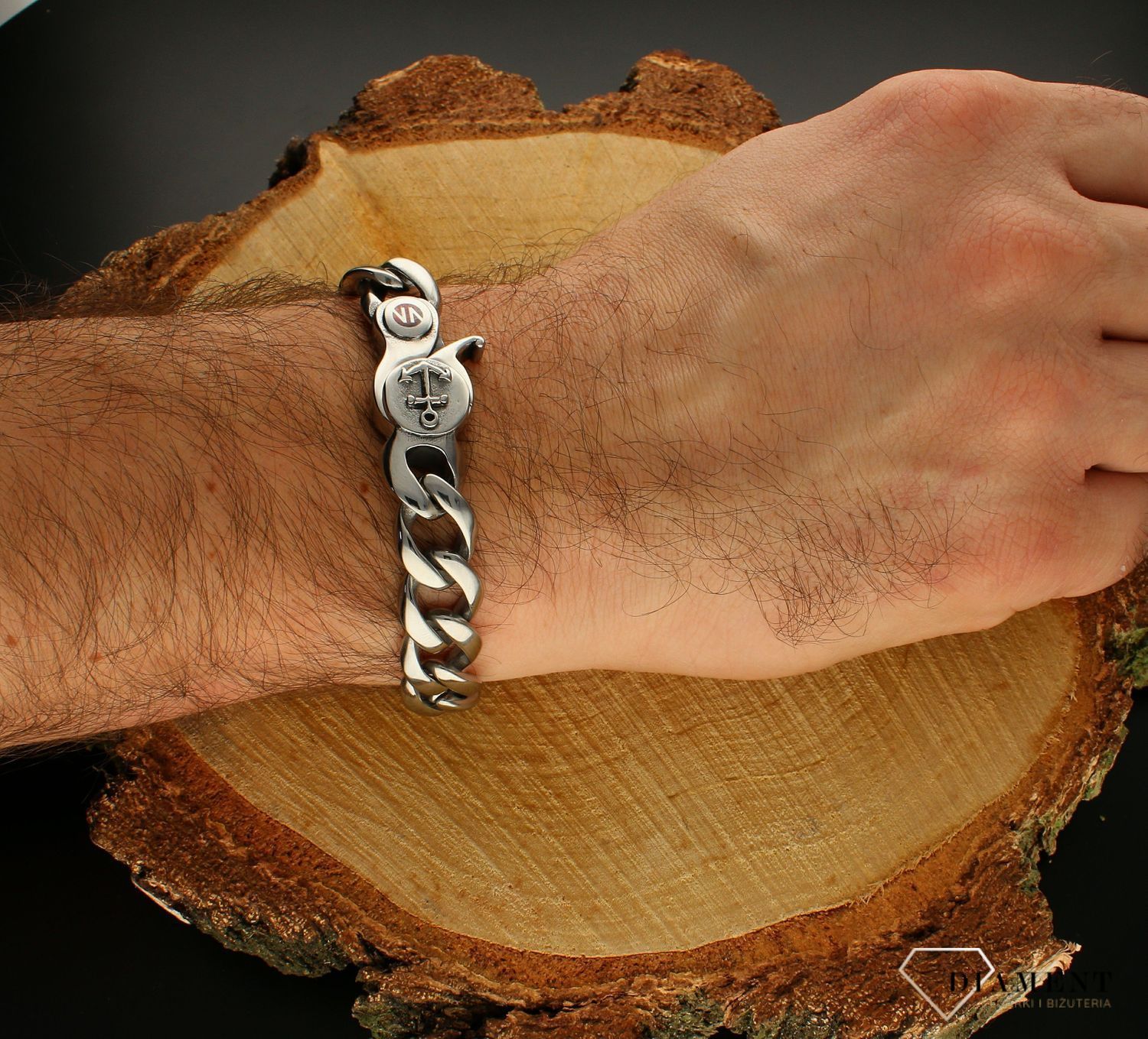 Bransoletka męska Nomination Beyond Stalowa z zapięciem 028931 036.jpg